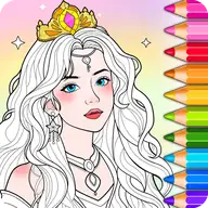 Princess Game Fantasy Coloring